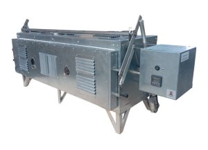 1300 C (2372 F) Door Remote Control Kiln With 40" Wide Inner