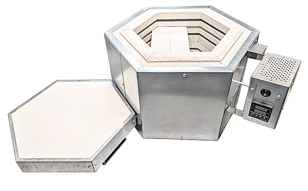 STUDIO-24: 1100 C (2012 F) Top-Loaded Programmable Electrical Kiln For Many Purposes - Image 2