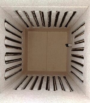 Four Refractory Bricks With Heating Element