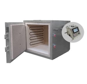 1240 C (2264 F) Programmable Kiln With 160 L Chamber And Wi-Fi Touchscreen Controller; 6 Schedules x 24 Segments Each