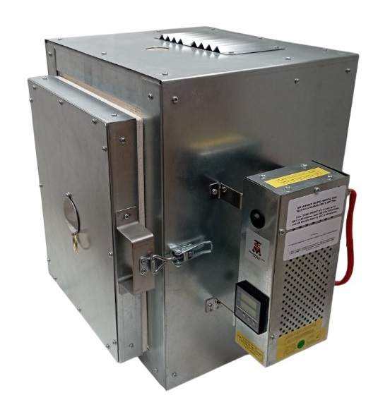 7 Rotating Shelves, 12L Chamber, Table-top, Programmable kiln 1100C/2012F - For Many Projects - Image 2