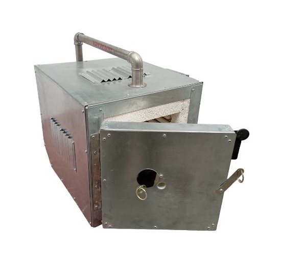 1100°C / 2012°F Programmable Electric Kiln and Air Circulation System - Image 5