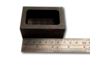 10-oz Silver Graphite Mould 311G TRADITIONAL BAR
