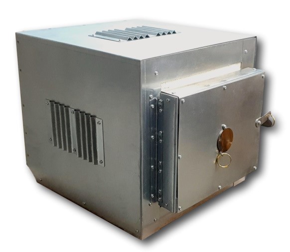 1300 C (2372 F) Electrical Muffle Kiln, 11.5 L Chamber: Programmable Touch-screen & Wi-Fi Control - Image 4